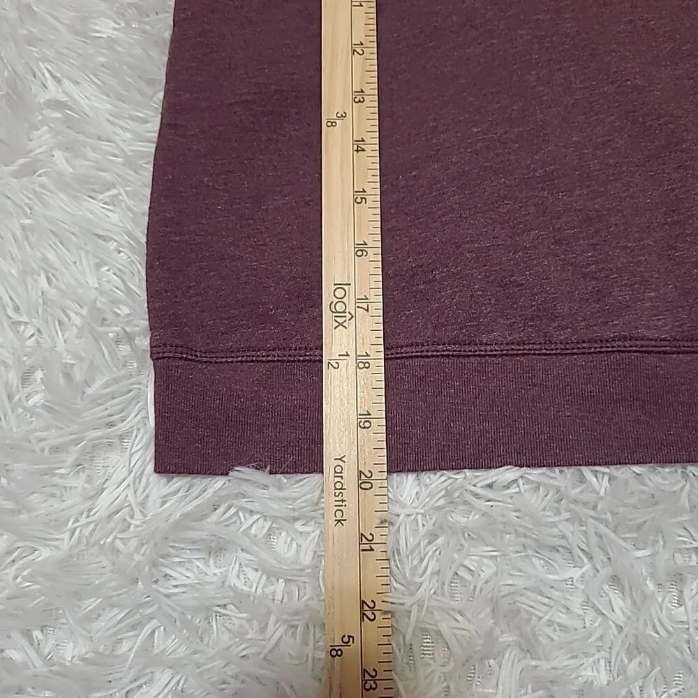 Aeropostale Hoodie Womens Size Small Cotton Blend New York Purple